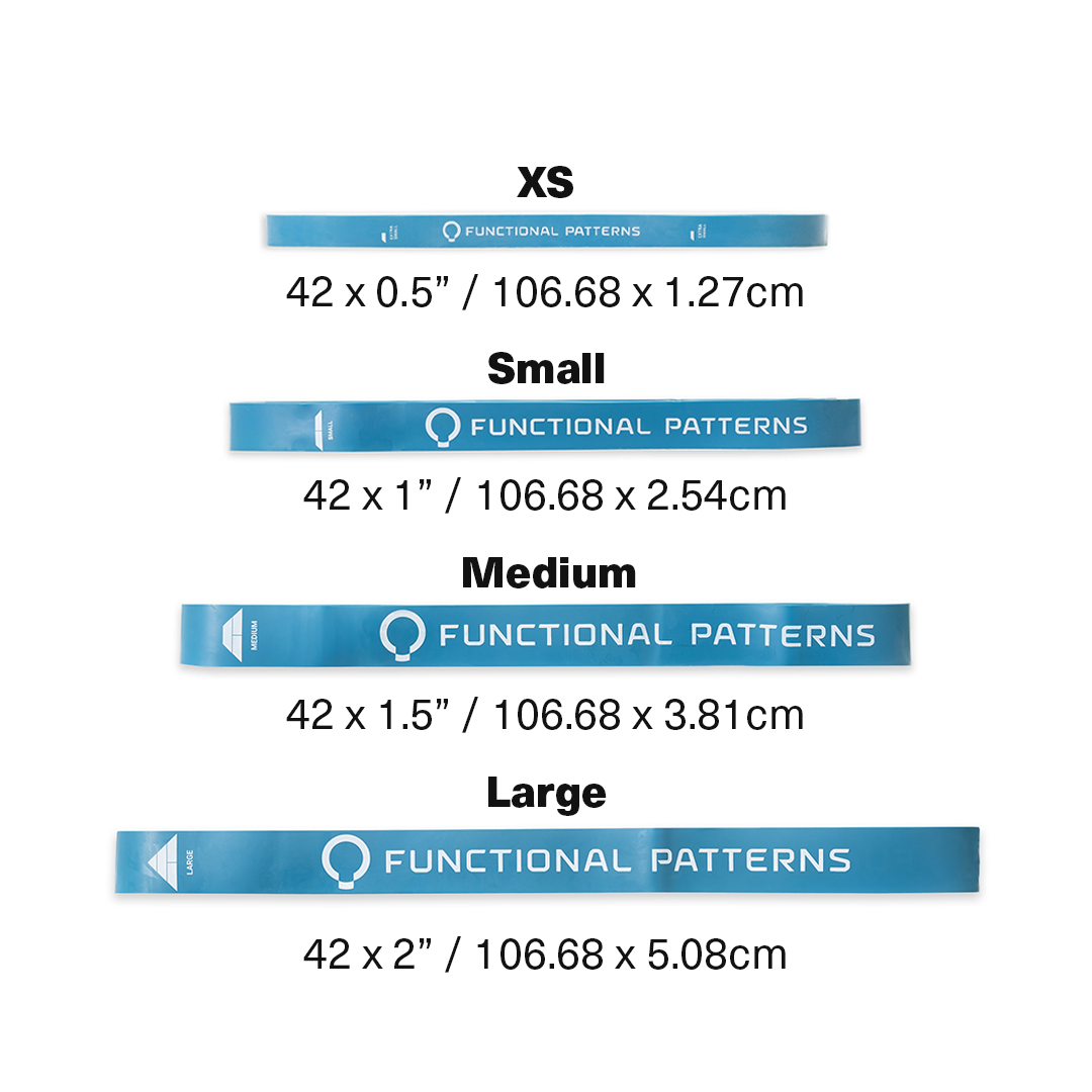 Feedback bands - XS, S, M, LG – functional-patterns-eu