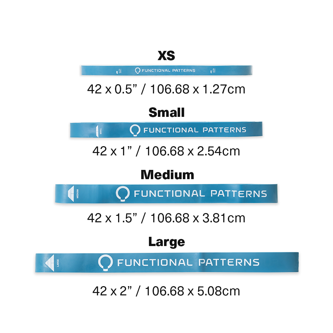 Feedback bands - XS, S, M, LG